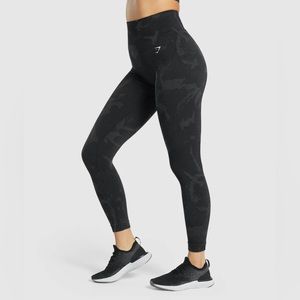 gymshark black adapt camo seamless